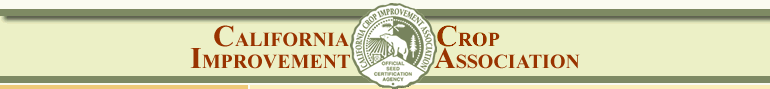 California Crop Improvement Association Survey Header Image